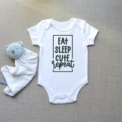 Φορμάκι Βρεφικό Eat Sleep Cute Repeat