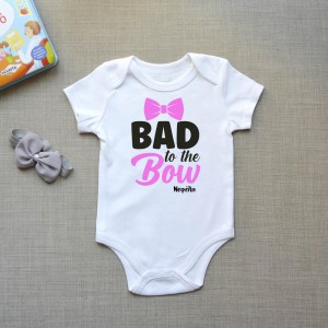 Φορμάκι Βρεφικό Bad To Bow Pink Παιδικά