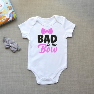 Φορμάκι Βρεφικό Bad To Bow Pink Παιδικά