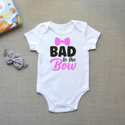 Φορμάκι Βρεφικό Bad To Bow Pink