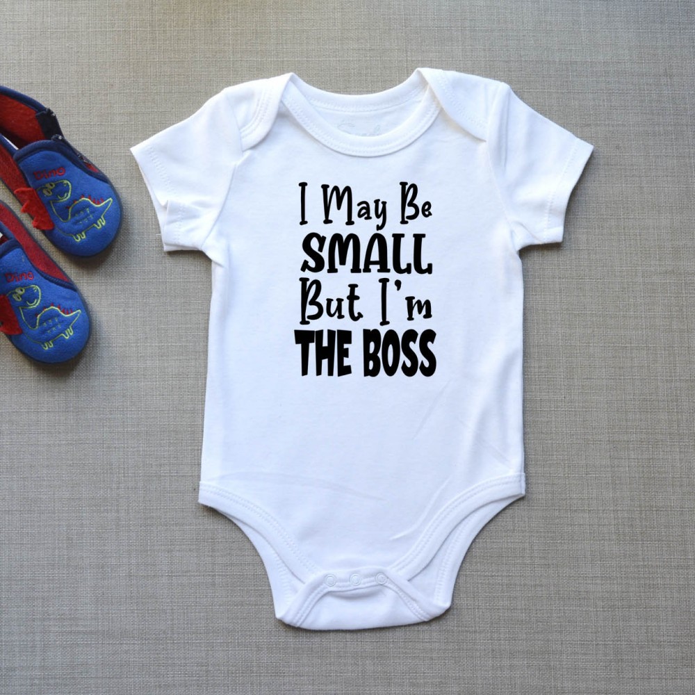 Φορμάκι Βρεφικό I May Be Small But I Am The Boss Παιδικά