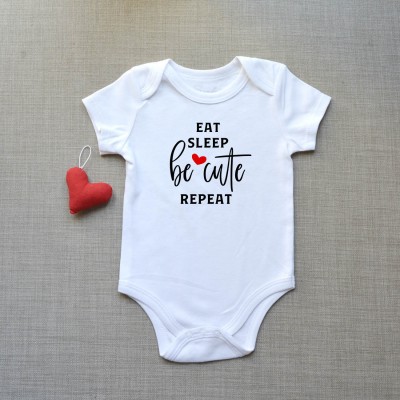 Φορμάκι Βρεφικό Eat Sleep Be Cute Repeat