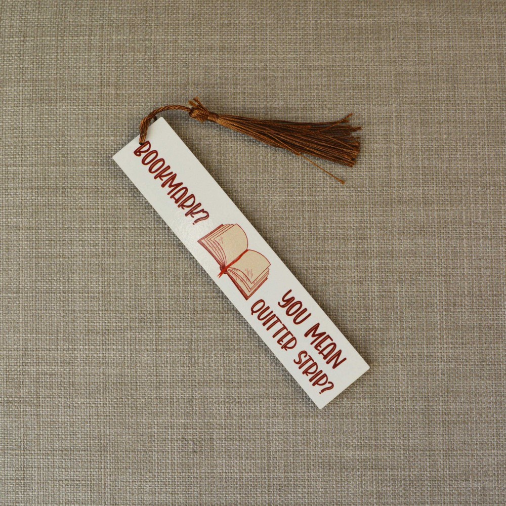 Σελιδοδείκτης Μεγάλος Bookmark You Mean Quitter Strip Δώρα