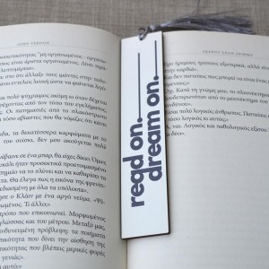 Σελιδοδείκτης Μεγάλος Read On Dream On Δώρα