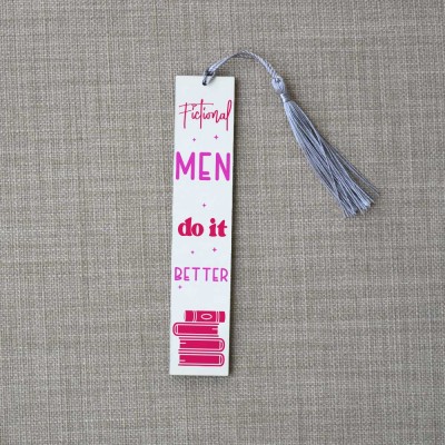 Σελιδοδείκτης Μεγάλος Fictional Men Do It Better