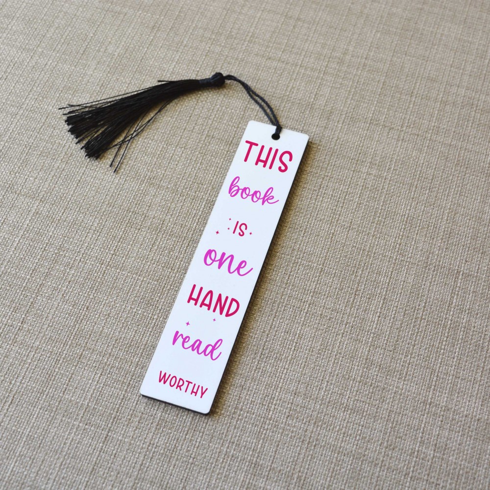Σελιδοδείκτης Μεγάλος This Book Is One Hand Read Worthy Δώρα