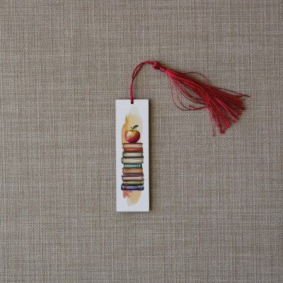 Σελιδοδείκτης Μικρός Books and Apple 3