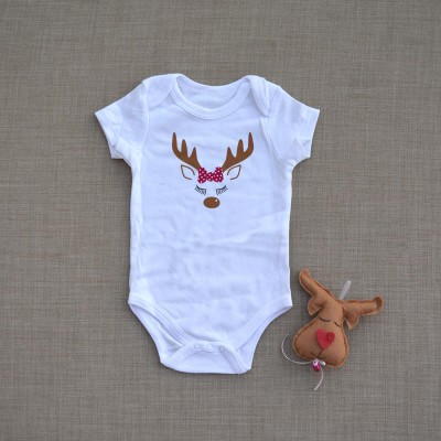 Φορμάκι Βρεφικό Ταρανδάκι με Φιόγκο