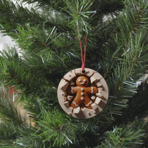 Χριστουγεννιάτικο Στολίδι MDF GingerMan Εποχιακά