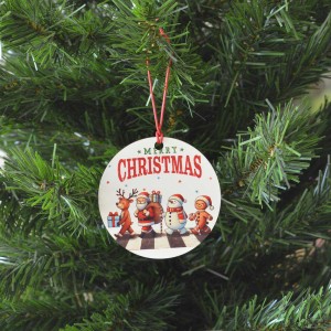 Χριστουγεννιάτικο Στολίδι MDF Merry Christmas Εποχιακά