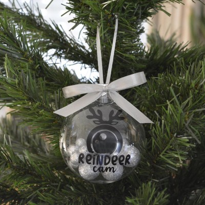Χριστουγεννιάτικη Μπάλα Reindeer Cam