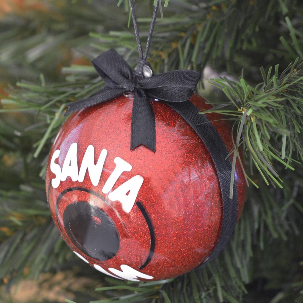 Χριστουγεννιάτικη Μπάλα Santa Cam Glitter Εποχιακά