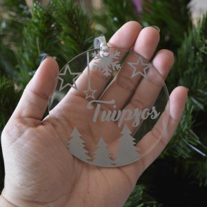 Χριστουγεννιάτικο Στολίδι Ακρυλικό Αστέρια Εποχιακά