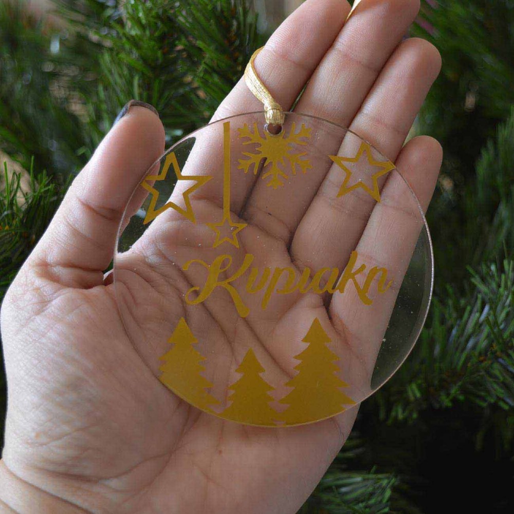 Χριστουγεννιάτικο Στολίδι Ακρυλικό Αστέρια Εποχιακά