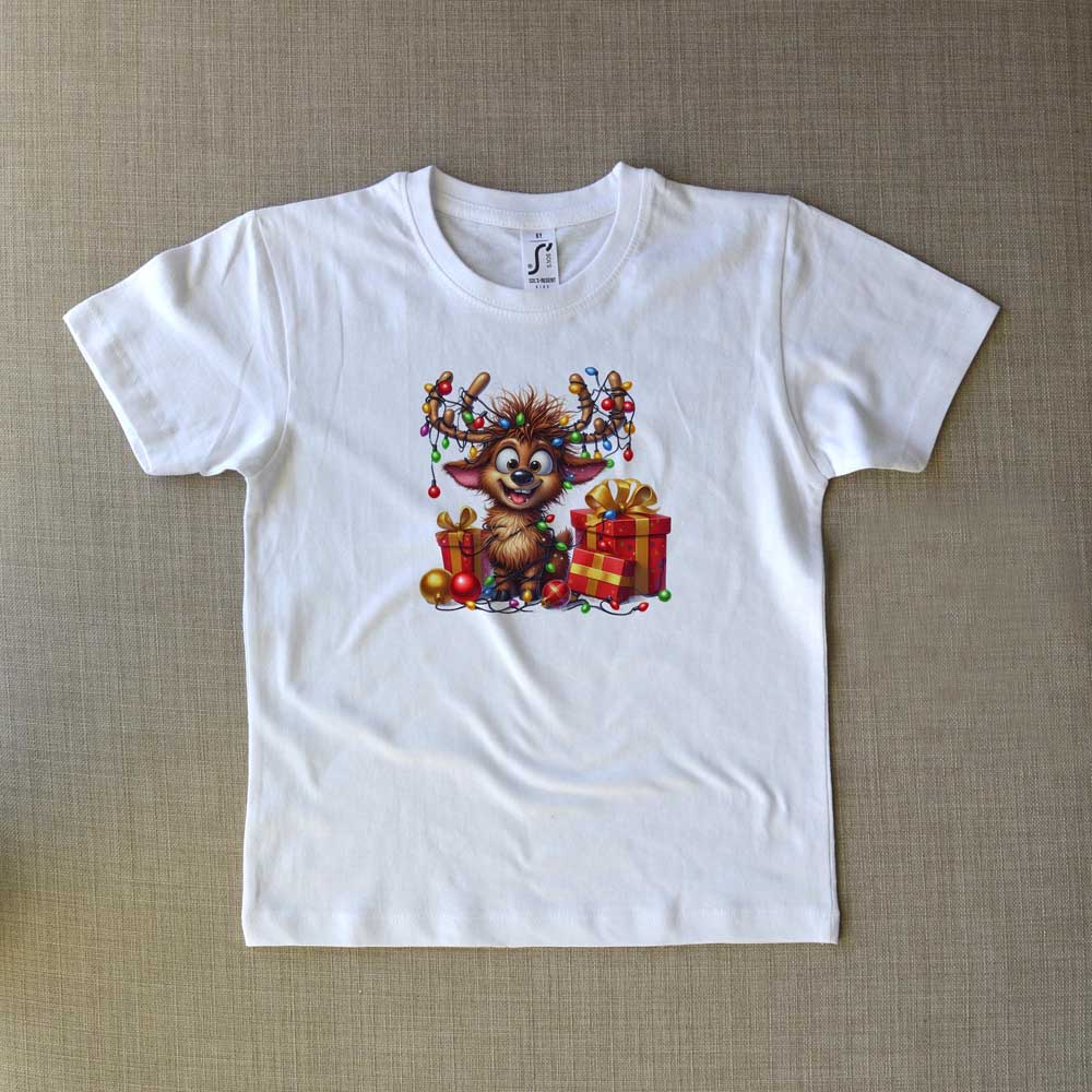 Μπλούζα Παιδική Reindeer with Lights Μπλούζες