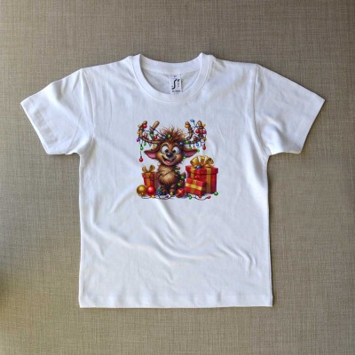 Μπλούζα Παιδική Reindeer with Lights