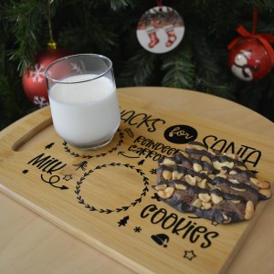 Δίσκος Άγιου Βασίλη Snacks For Santa Εποχιακά