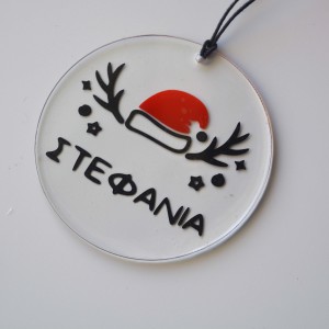 Χριστουγεννιάτικο Στολίδι Ακρυλικό Ταρανδάκι Εποχιακά