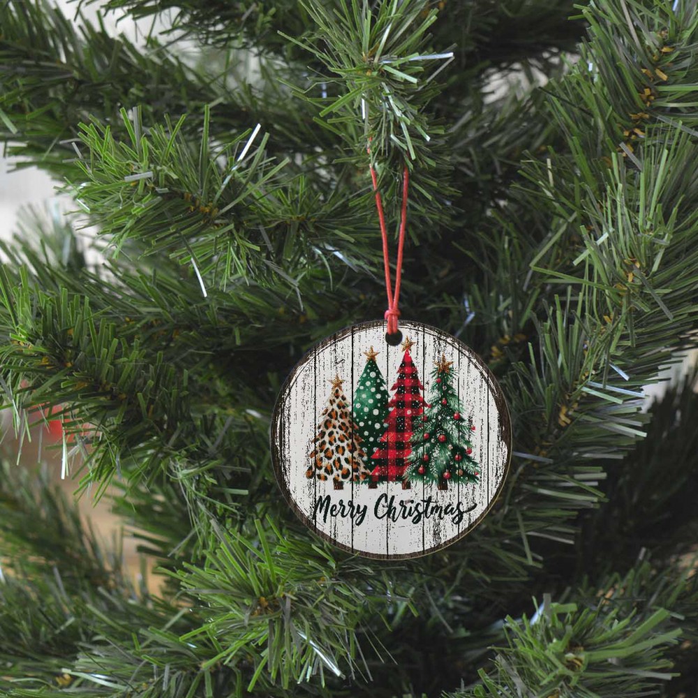 Χριστουγεννιάτικο Στολίδι MDF Merry Christmas Εποχιακά