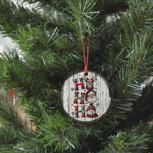 Χριστουγεννιάτικο Στολίδι MDF Ho Ho Ho 2 Εποχιακά