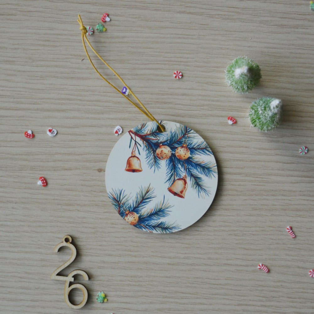 Χριστουγεννιάτικο Στολίδι MDF Christmas Decorations Εποχιακά