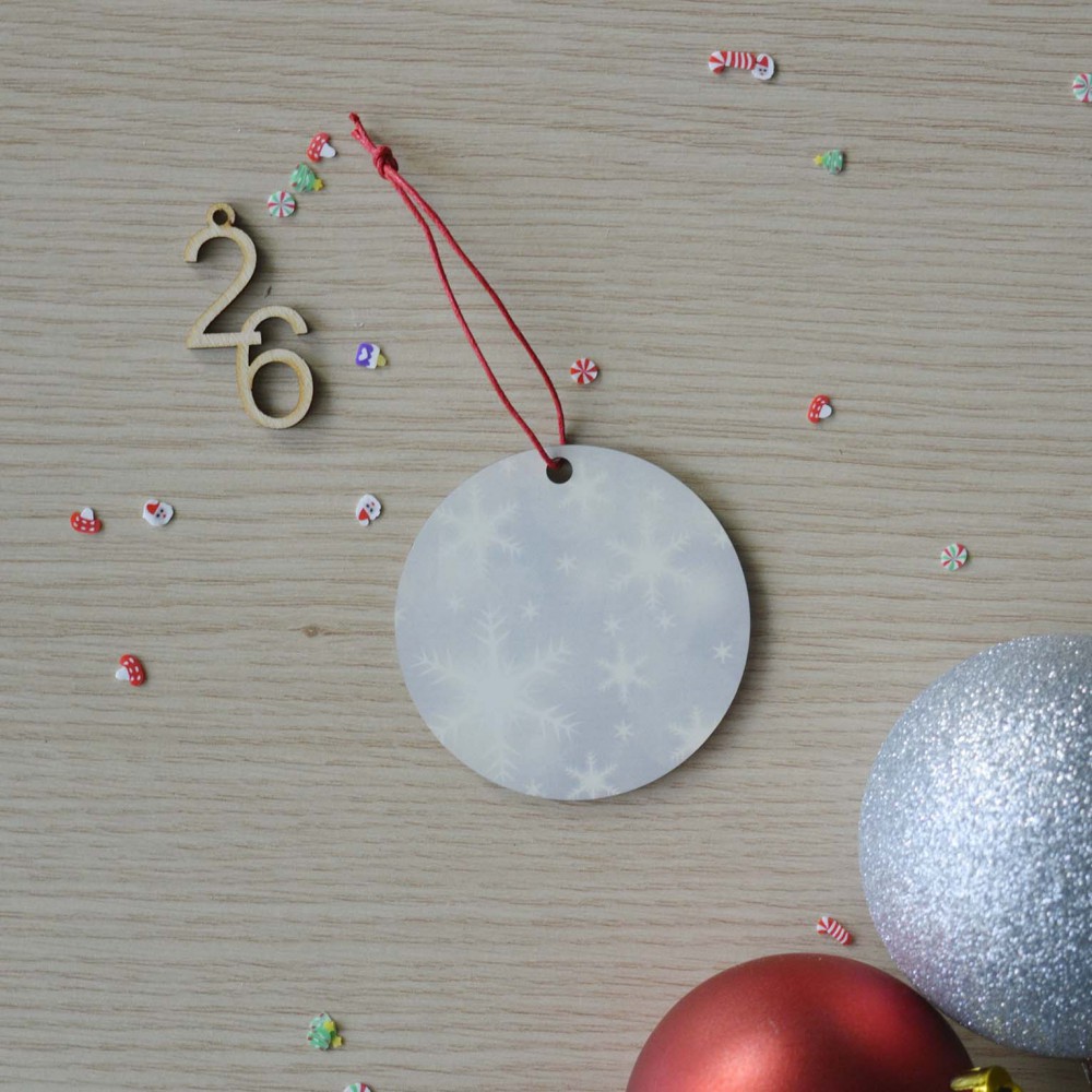 Χριστουγεννιάτικο Στολίδι MDF Όνομα Εποχιακά