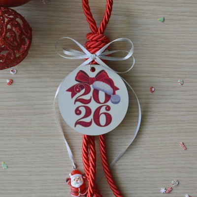 Χειροποίητο Γούρι 2026 with Santa