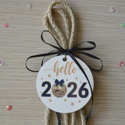 Χειροποίητο Γούρι Hello 2026