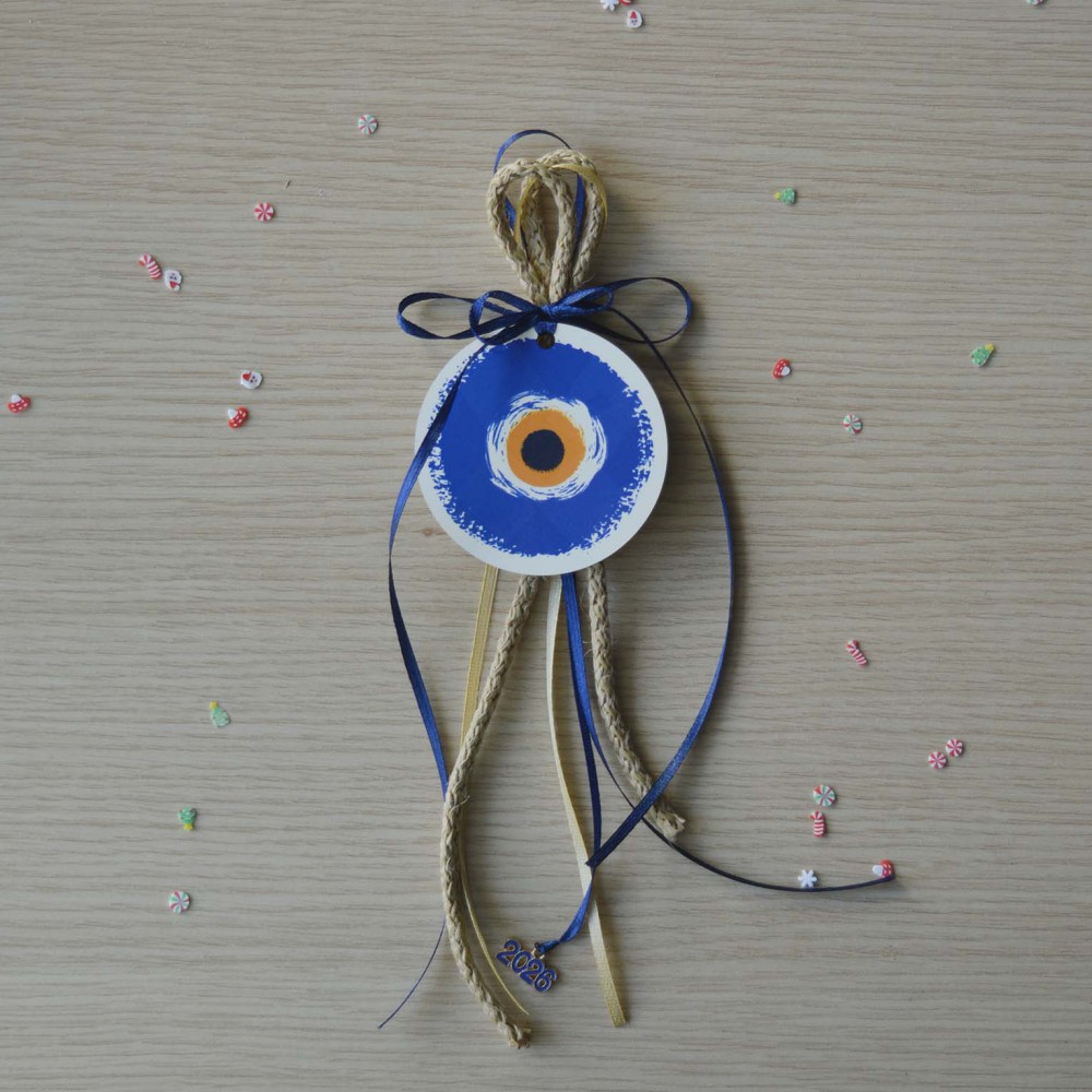 Χειροποίητο Γούρι 2026 Ματάκι Εποχιακά