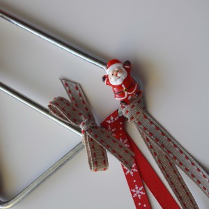 Χειροποίητο Γούρι Τρίγωνο Άγιος Βασίλης Εποχιακά