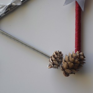 Χειροποίητο Γούρι Τρίγωνο Κουκουνάρι 2026 2 Εποχιακά