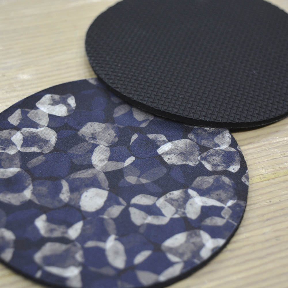 Σουβέρ Σετ 2 Τεμαχίων Στρογγυλά Blue Δώρα