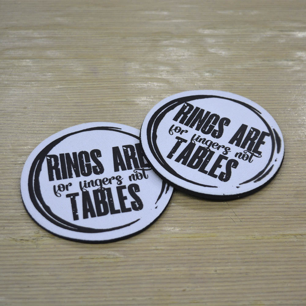 Σουβέρ Σετ 2 Τεμαχίων Στρογγυλά Coffee Rings Δώρα