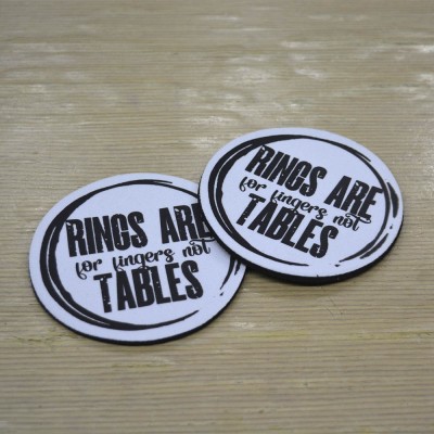 Σουβέρ Σετ 2 Τεμαχίων Στρογγυλά Coffee Rings