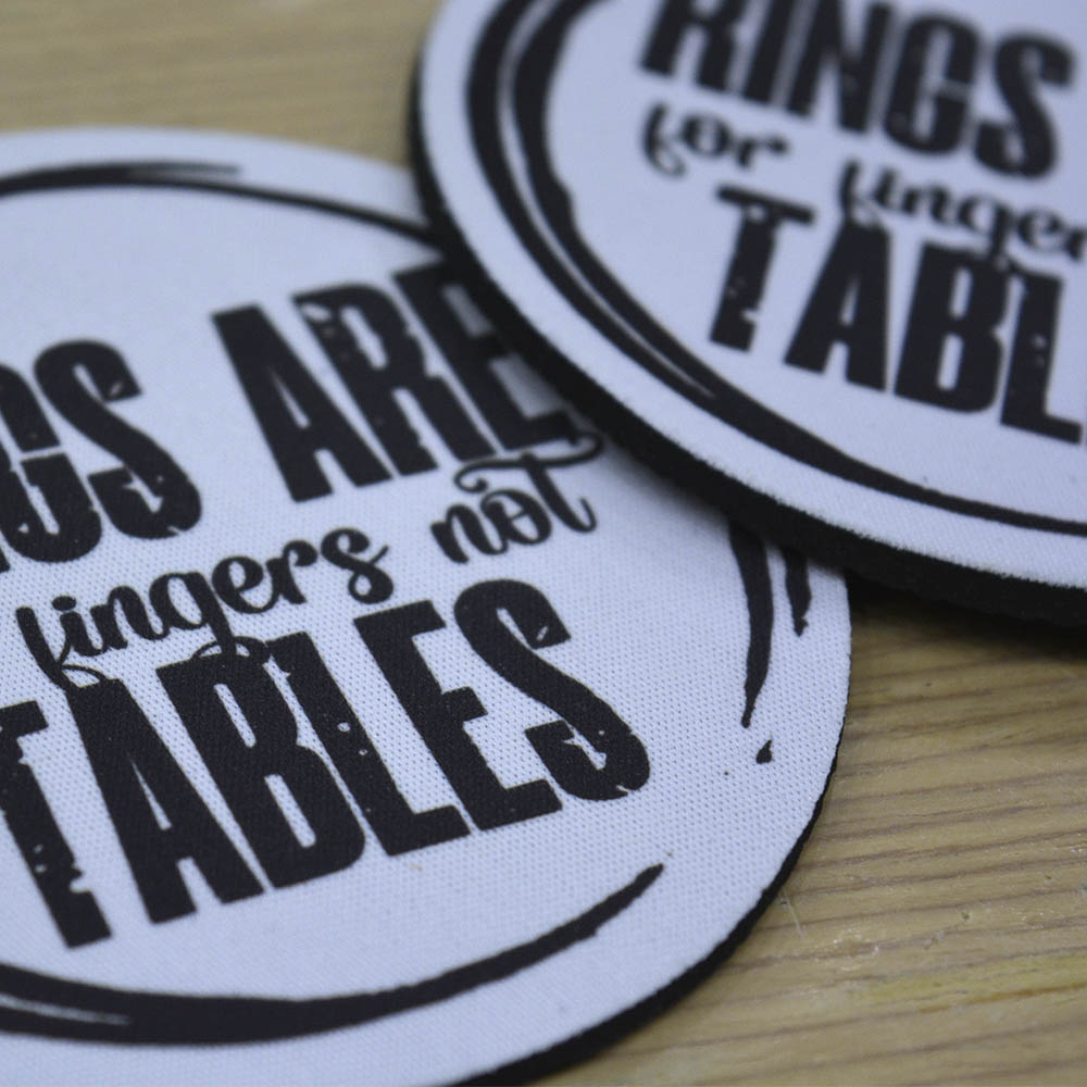 Σουβέρ Σετ 2 Τεμαχίων Στρογγυλά Coffee Rings Δώρα