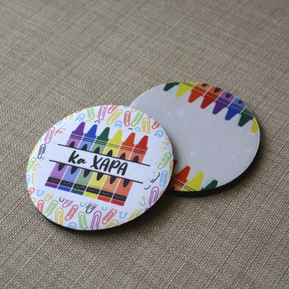 Σουβέρ Σετ 2 Τεμαχίων Στρογγυλά Pencils Δώρα