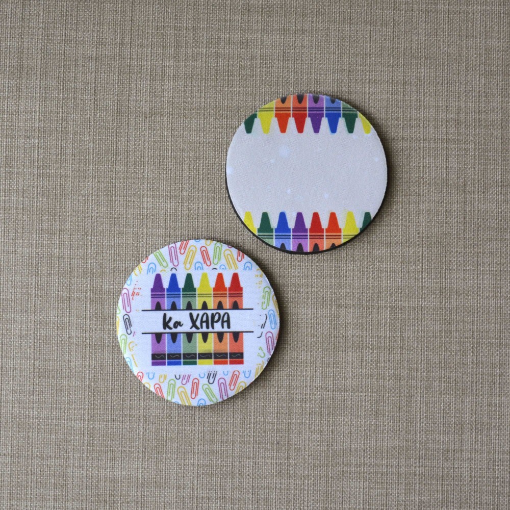 Σουβέρ Σετ 2 Τεμαχίων Στρογγυλά Pencils Δώρα