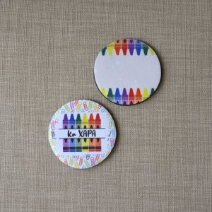 Σουβέρ Σετ 2 Τεμαχίων Στρογγυλά Pencils Δώρα