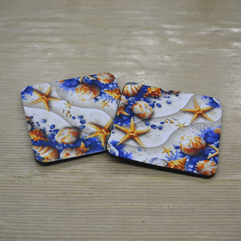 Σουβέρ Σετ 2 Τεμαχίων Τετράγωνα Sea Δώρα