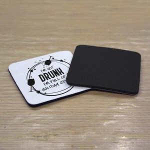 Σουβέρ Σετ 2 Τεμαχίων Τετράγωνα I'm Not Drunk Δώρα