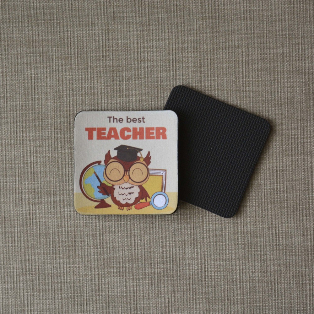 Σουβέρ Σετ 2 Τεμαχίων Τετράγωνα Teacher Δώρα