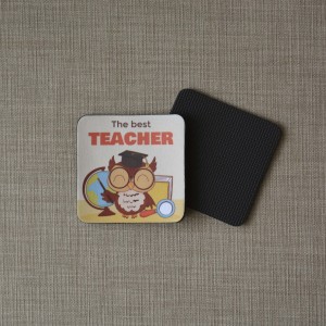 Σουβέρ Σετ 2 Τεμαχίων Τετράγωνα Teacher Δώρα