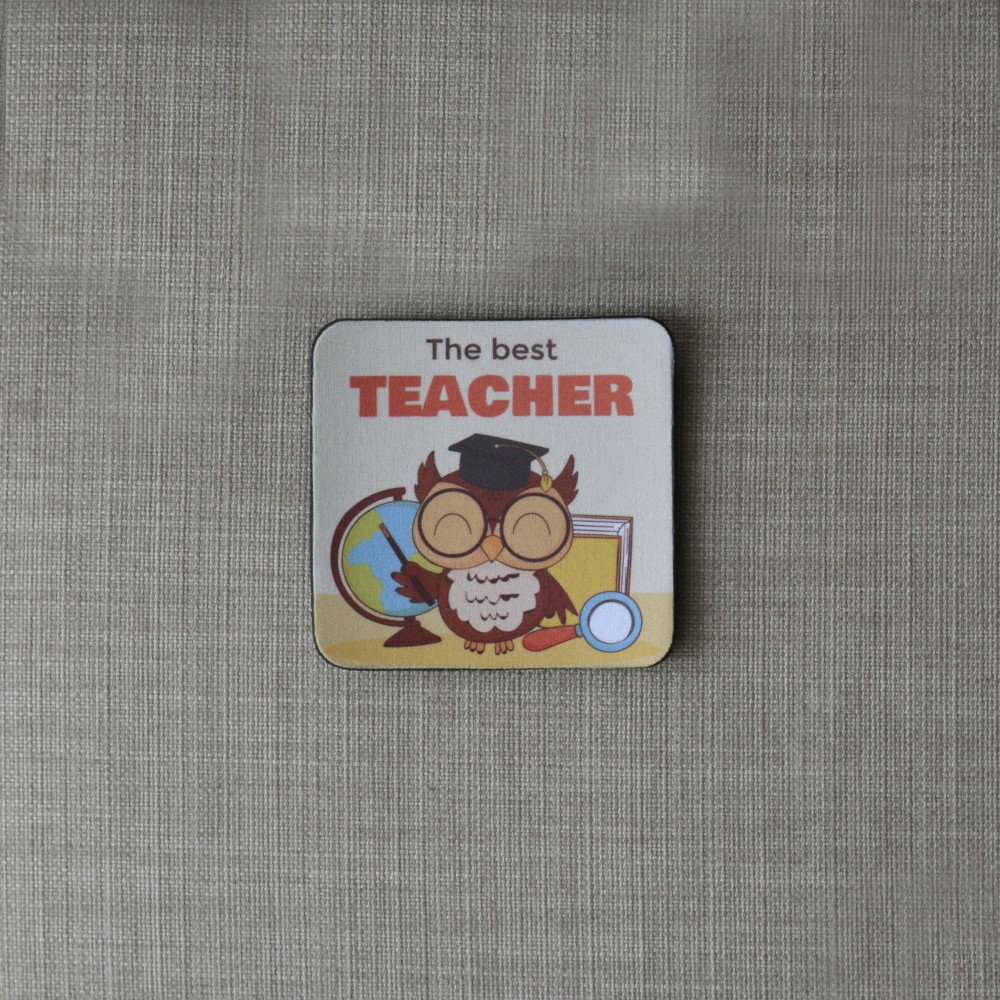 Σουβέρ Σετ 2 Τεμαχίων Τετράγωνα Teacher Δώρα