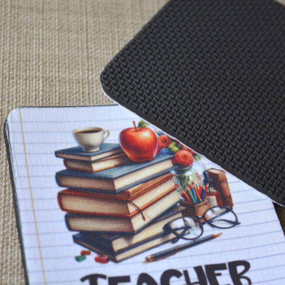 Σουβέρ Σετ 2 Τεμαχίων Τετράγωνα Teacher Books Δώρα