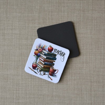 Σουβέρ Σετ 2 Τεμαχίων Τετράγωνα Teacher Books 4