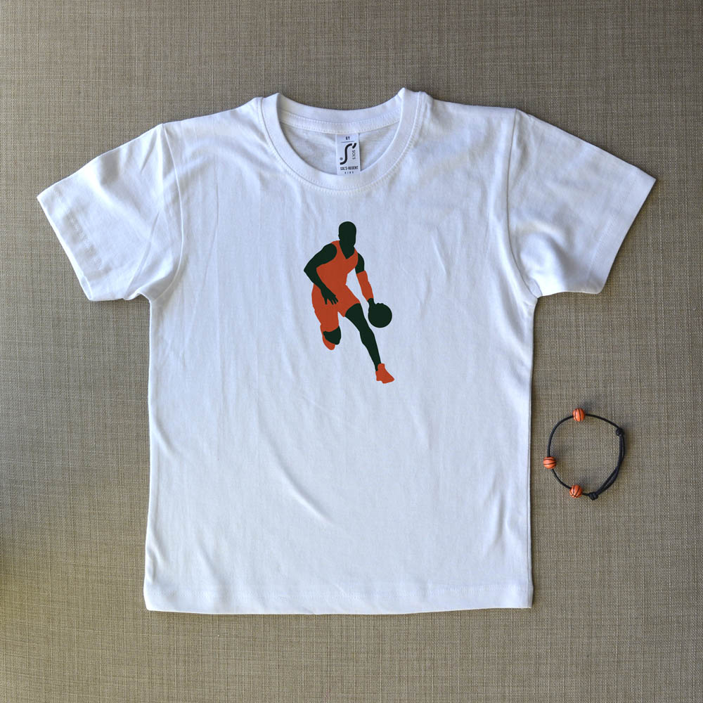 Μπλούζα Παιδική Basketball Silhouette Μπλούζες