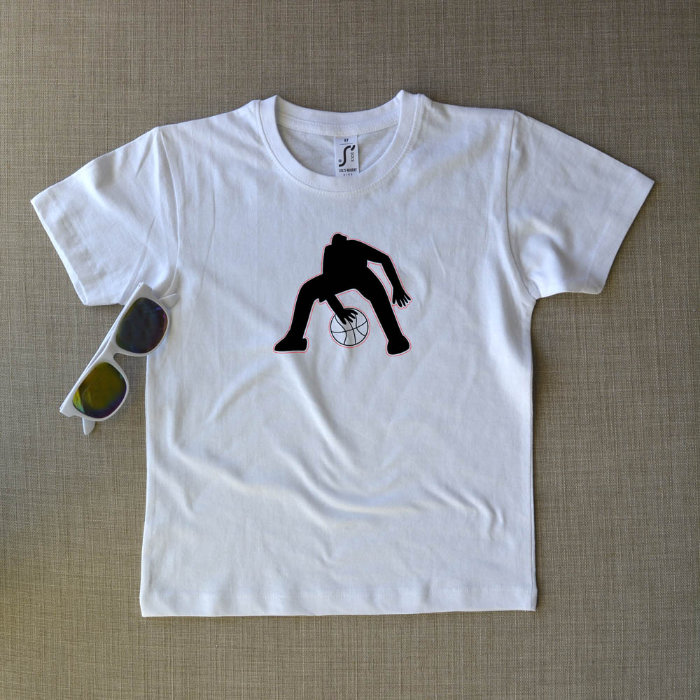 Μπλούζα Παιδική Basketball Silhouette 2 Μπλούζες