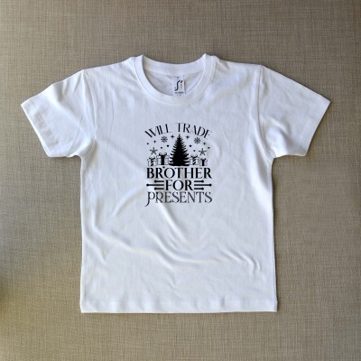 Μπλούζα Παιδική Will Trade Brother For Presents