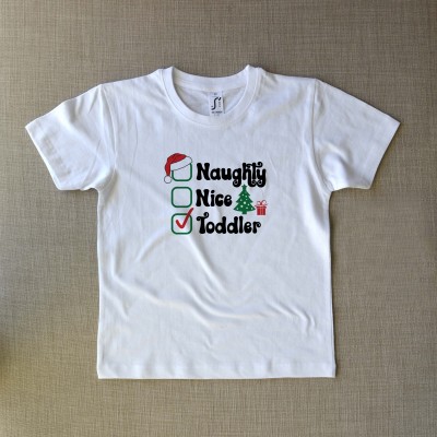 Μπλούζα Παιδική Naughty Nice Toddler