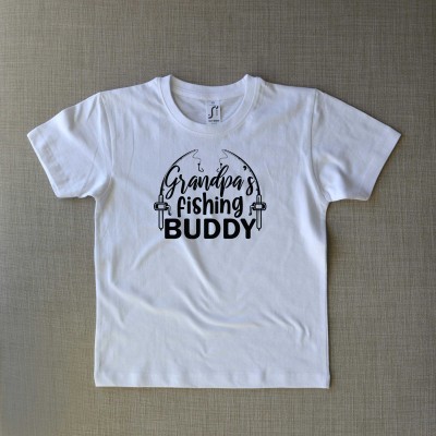 Μπλούζα Παιδική Grandpa's Fishing Buddy